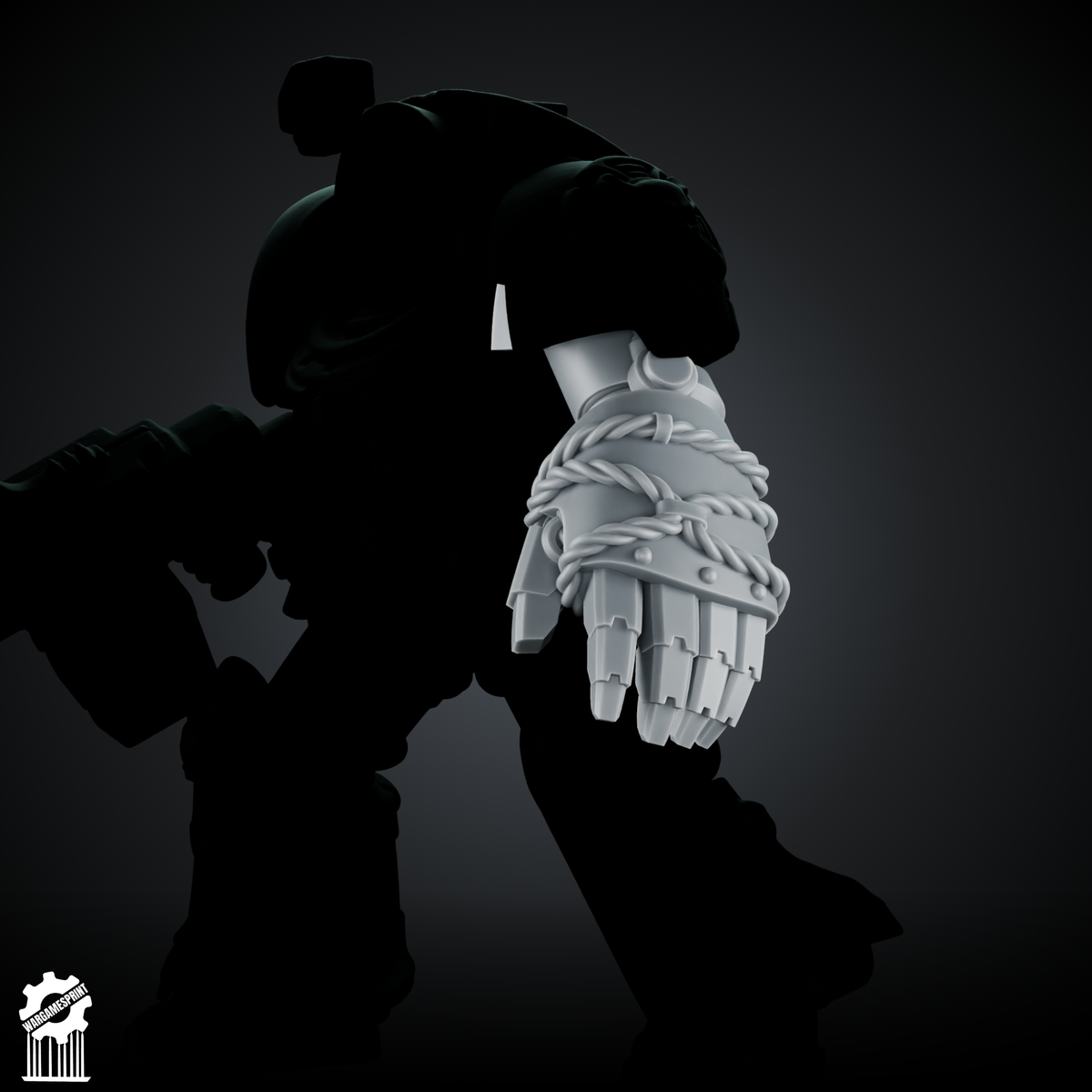 Power Gauntlet Kit set 5 termi + 5 Dynamic Arms – Magnetic Ready - resin bit - Sharkass