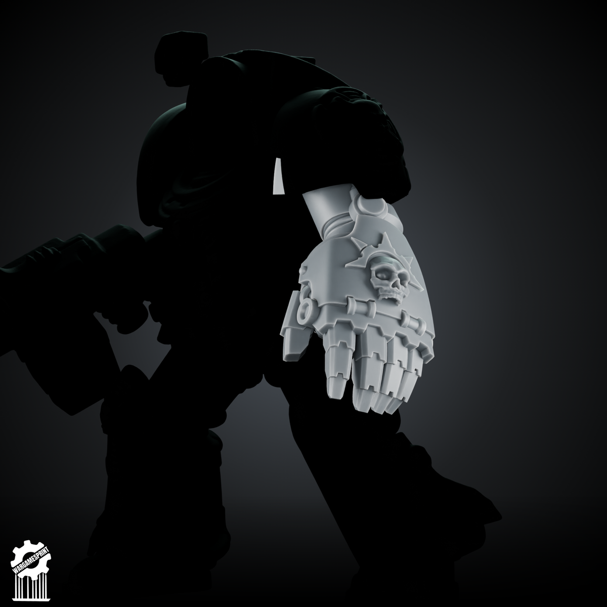 Power Gauntlet Kit set 9 heavy guard + 5 Dynamic Arms – Magnetic Ready - resin bit - Sharkass