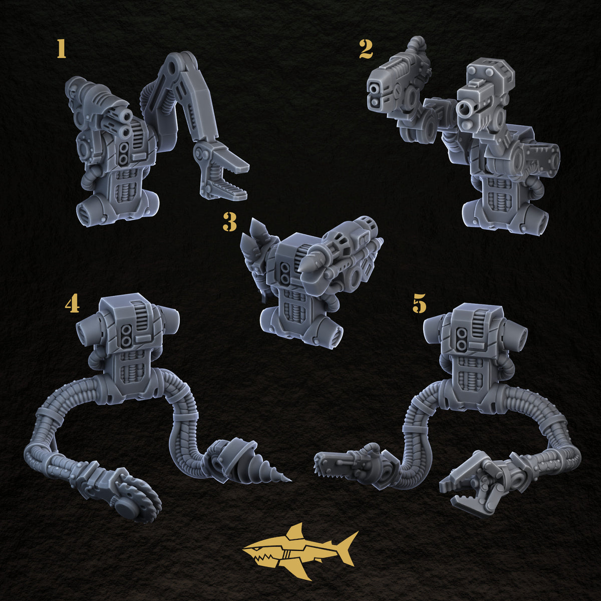 Bionic Legions Servo-Arm Backpacks – Modular Weapon Platform Backpacks | 32mm