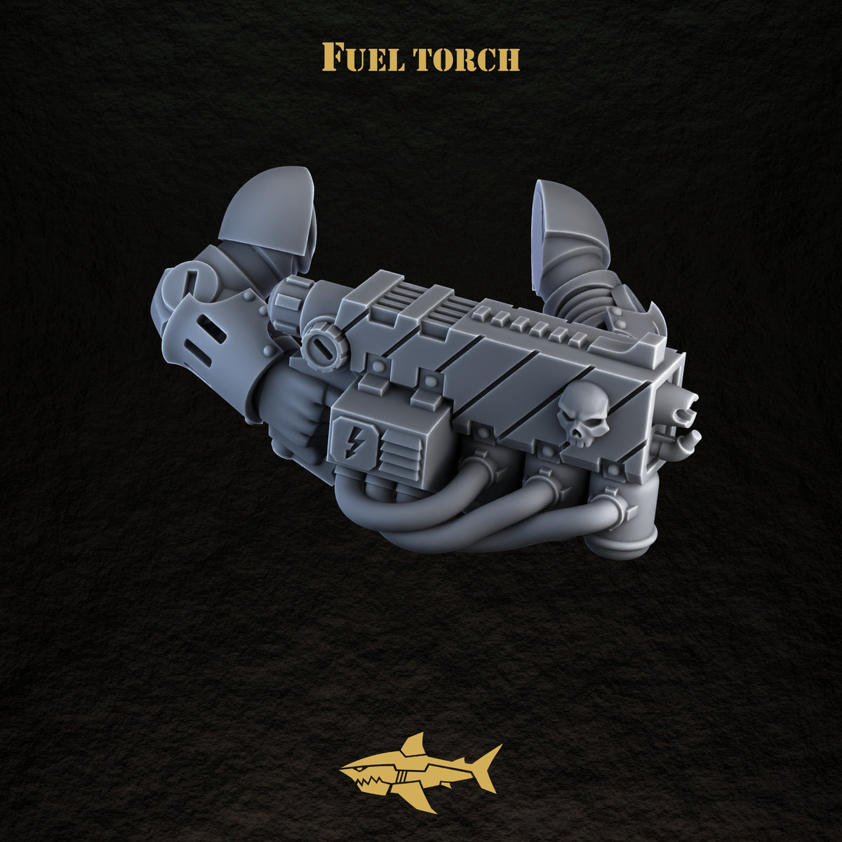 Bionic Legions mechanical ranged weapons – fuel torch | 32mm