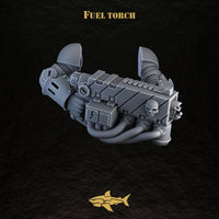 Bionic Legions mechanical ranged weapons – fuel torch | 32mm
