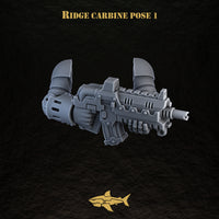 Bionic Legions mechanical ranged weapons – ridge carbine — pose 1 | 32mm