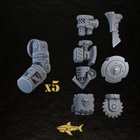 Bionic Legions Modular Arm Kit – Modular Arms + 7 Tool Modules | 32mm