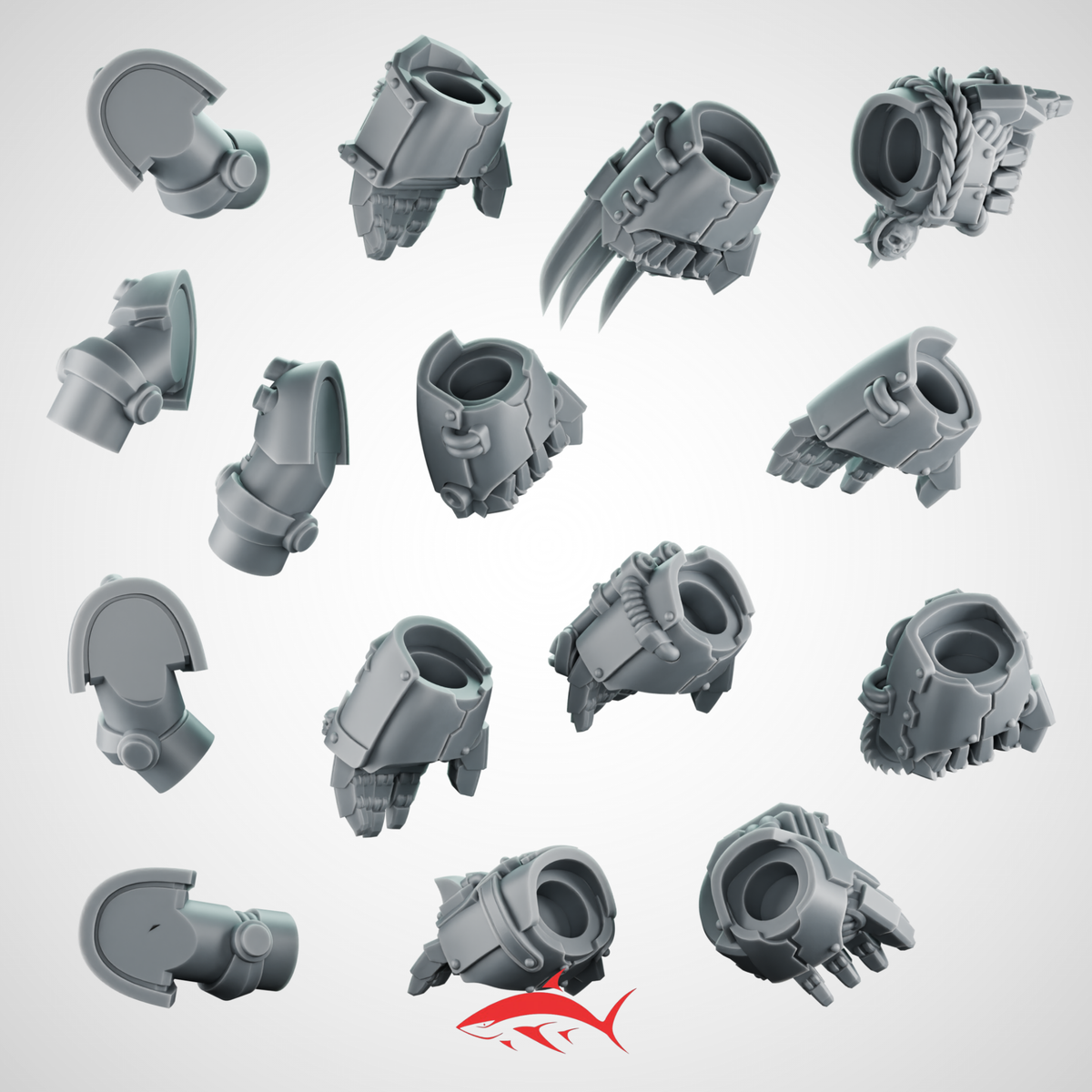 Big Fist for Terminator Generic One of Each - Right - resin bit - Sharkass