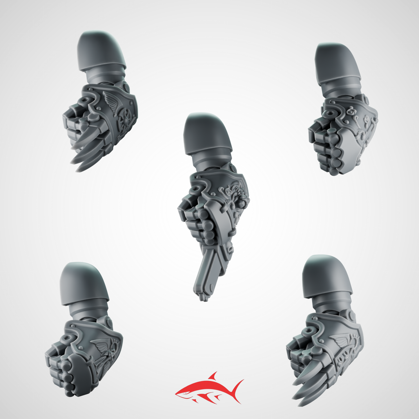 Fist Set 1 for Termi Eternal Pilgrim Greytide - Bits Ultra HD 14K