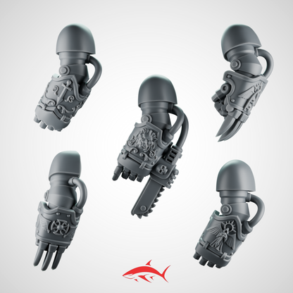 Fist Set 2 for Termi Eternal Pilgrim Greytide - Bits Ultra HD 14K