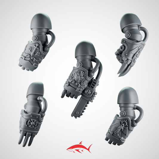 Fist Set 2 for Termi Eternal Pilgrim Greytide - Bits Ultra HD 14K