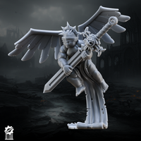 Angelic Cherub STL render 2
