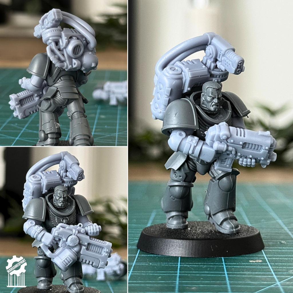 Plasma Weapon Kit painted print example