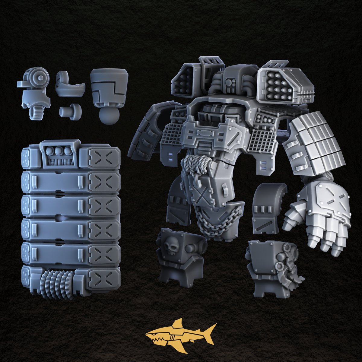 Tactical Dread Kit – Missile Launcher & Reinforced Armor – view 4