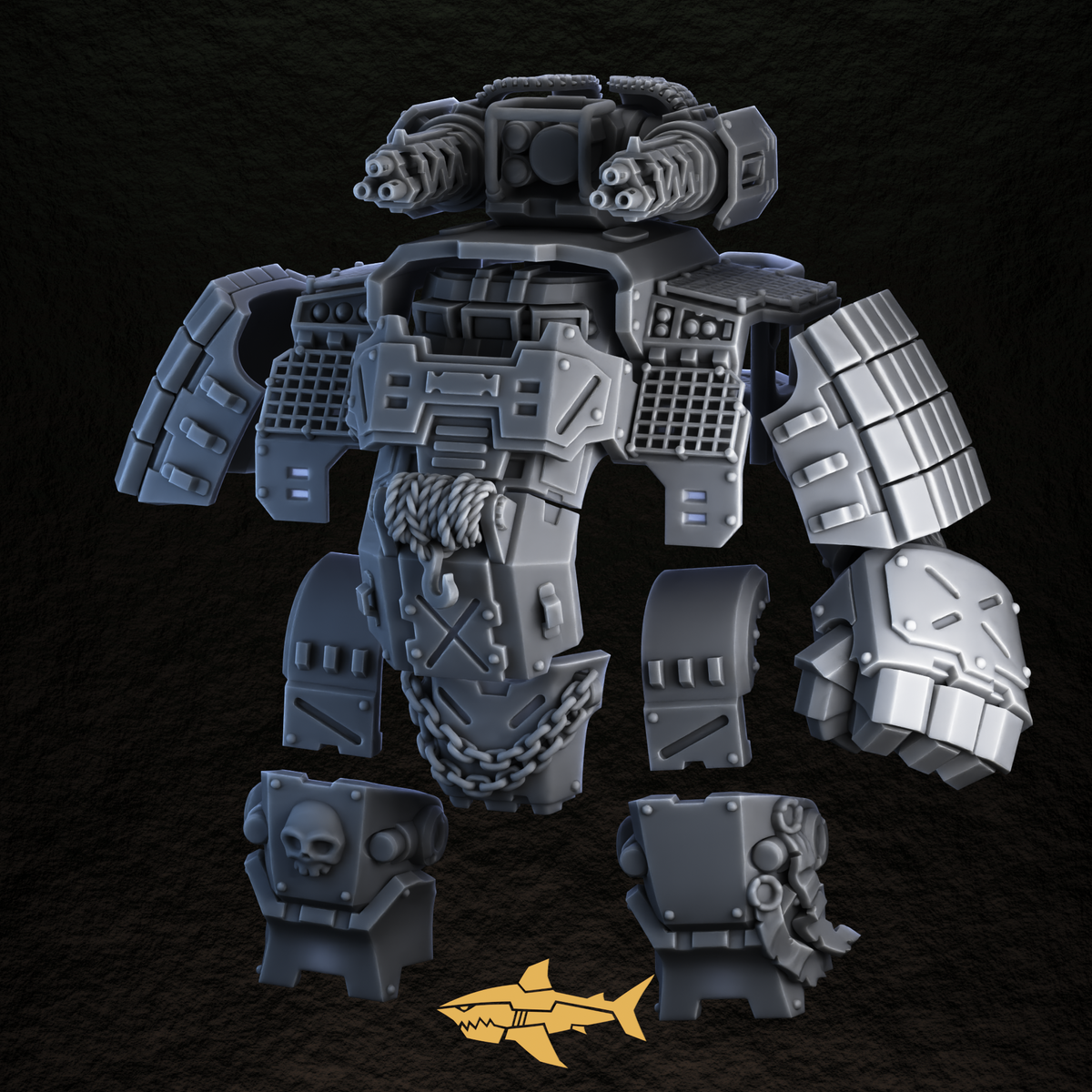 Tactical Dread Kit – Missile Launcher & Reinforced Armor – view 2