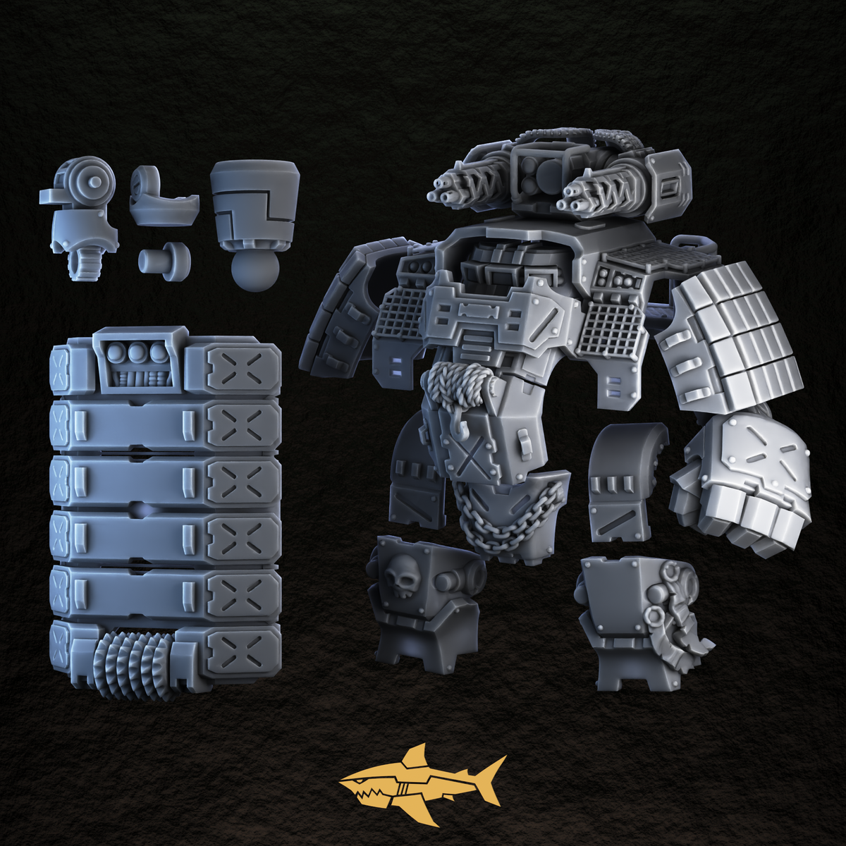 Tactical Dread Kit – Missile Launcher & Reinforced Armor – view 3