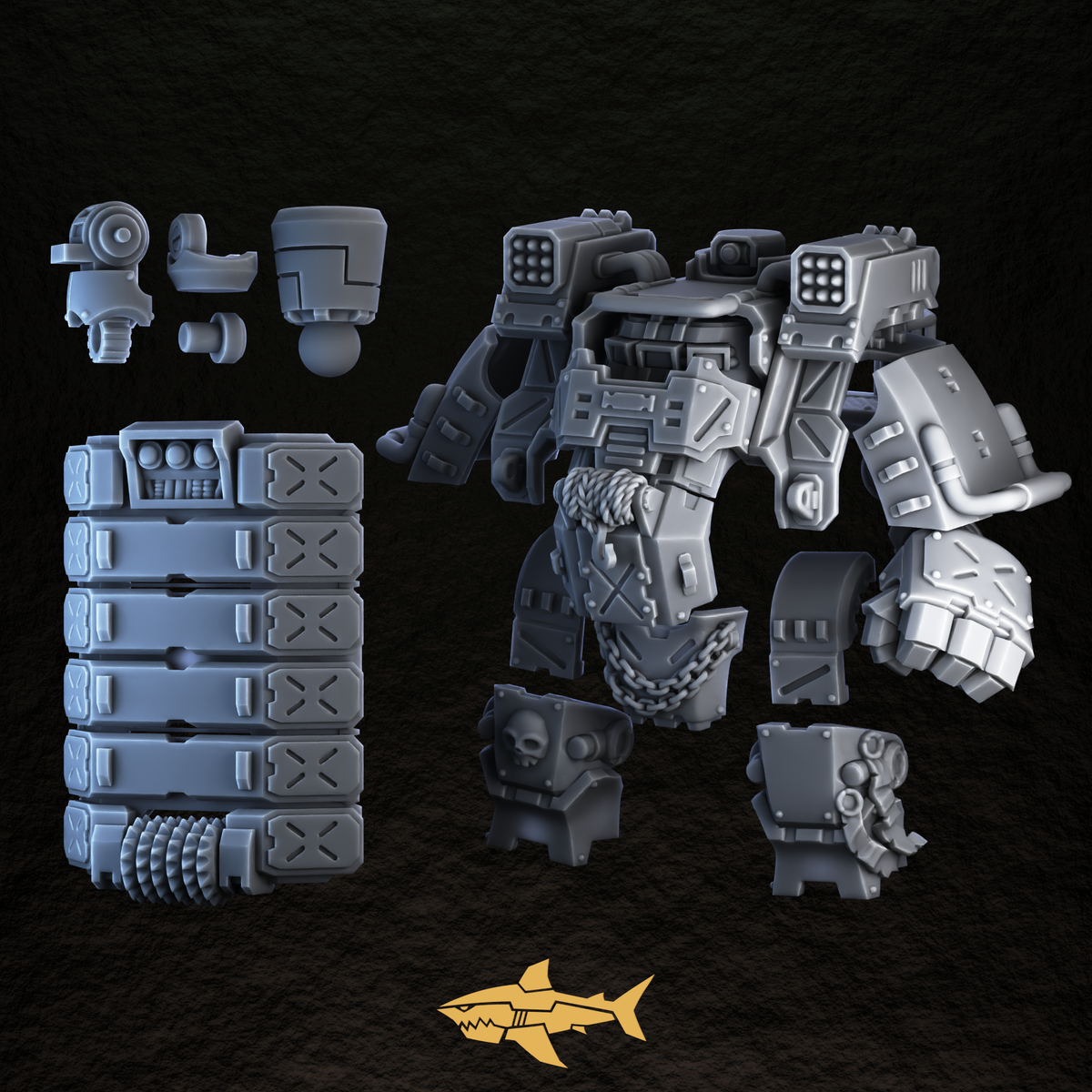 Tactical Dread Kit – Missile Launcher & Reinforced Armor – view 6