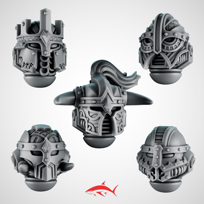 Helmet Set Space Viking - Bits Ultra HD 14K