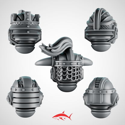 Helmet Set Space Viking - Bits Ultra HD 14K