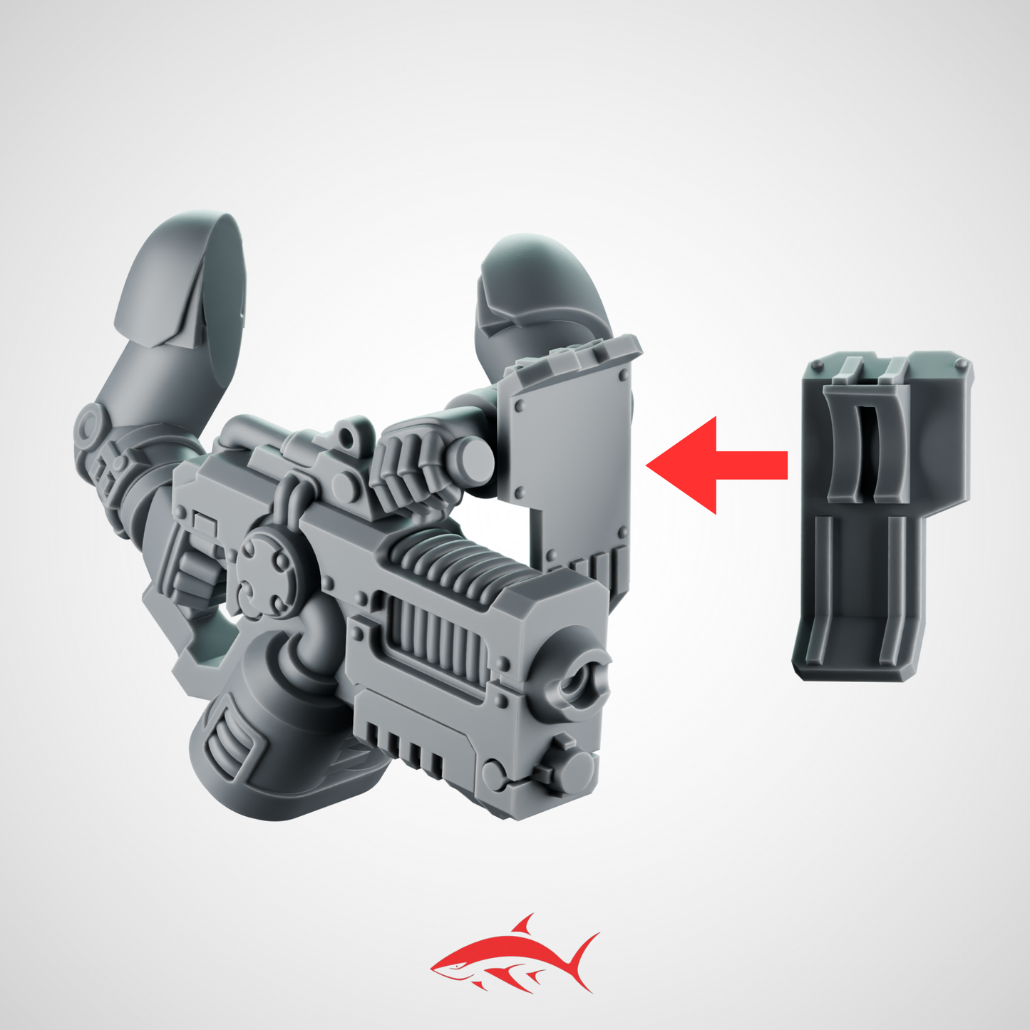 Heavy Plasma Gun poses Generic - Bits Ultra HD 14K