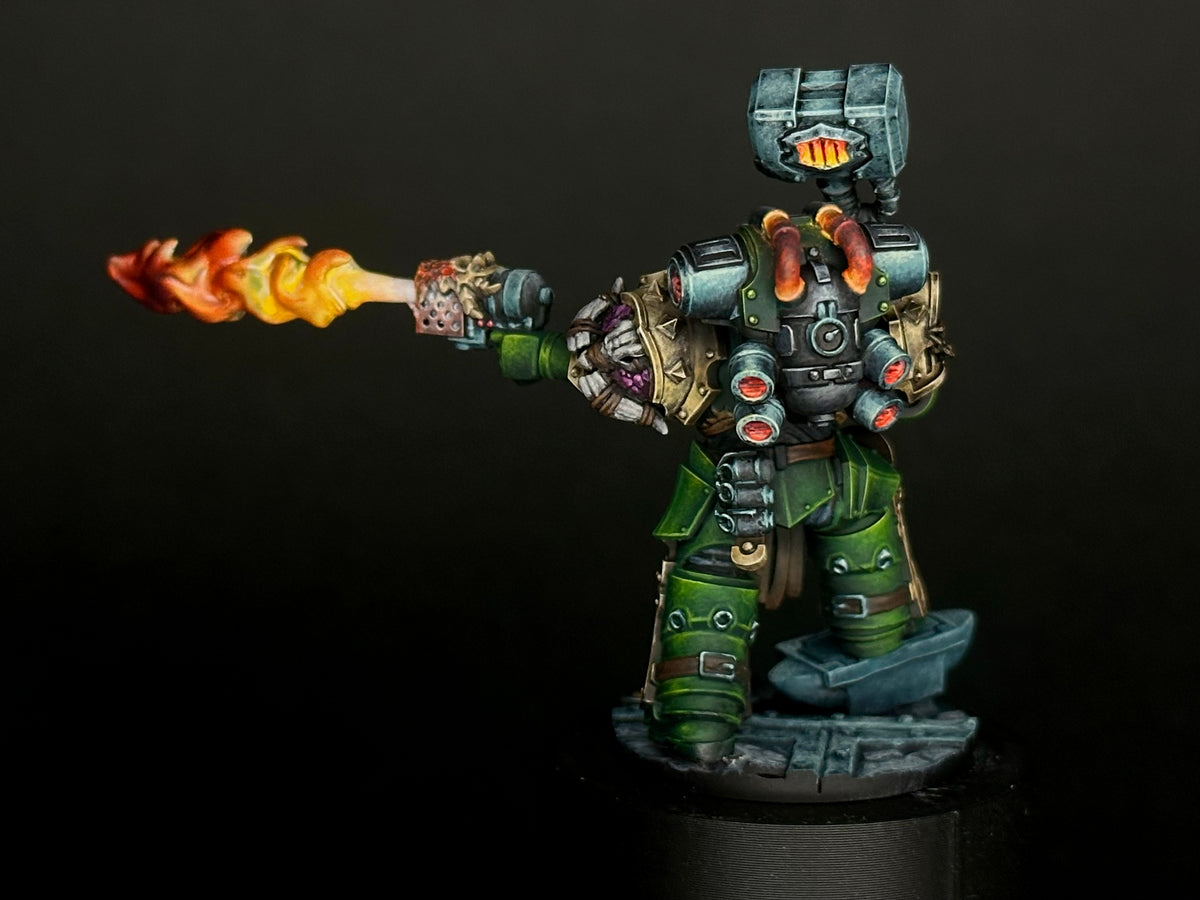 Emberforge THARN VULKANIS - Fire lizards - resin bit - Sharkass