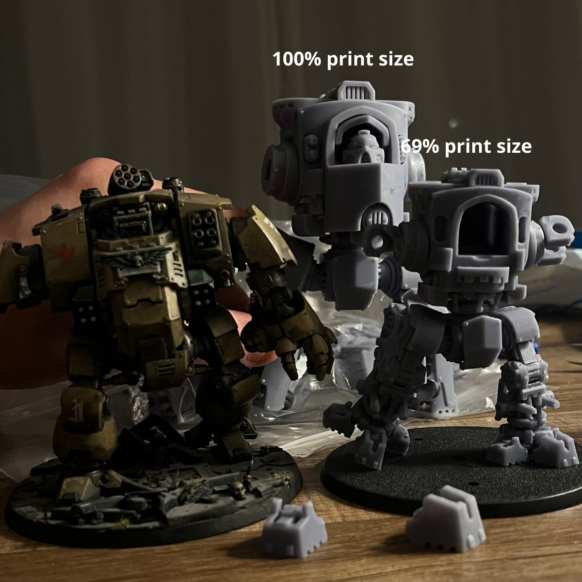 [STL] Kolga Battle Walker + Black Crusader Kit – Dark Knight Conversion | Heavy Walker