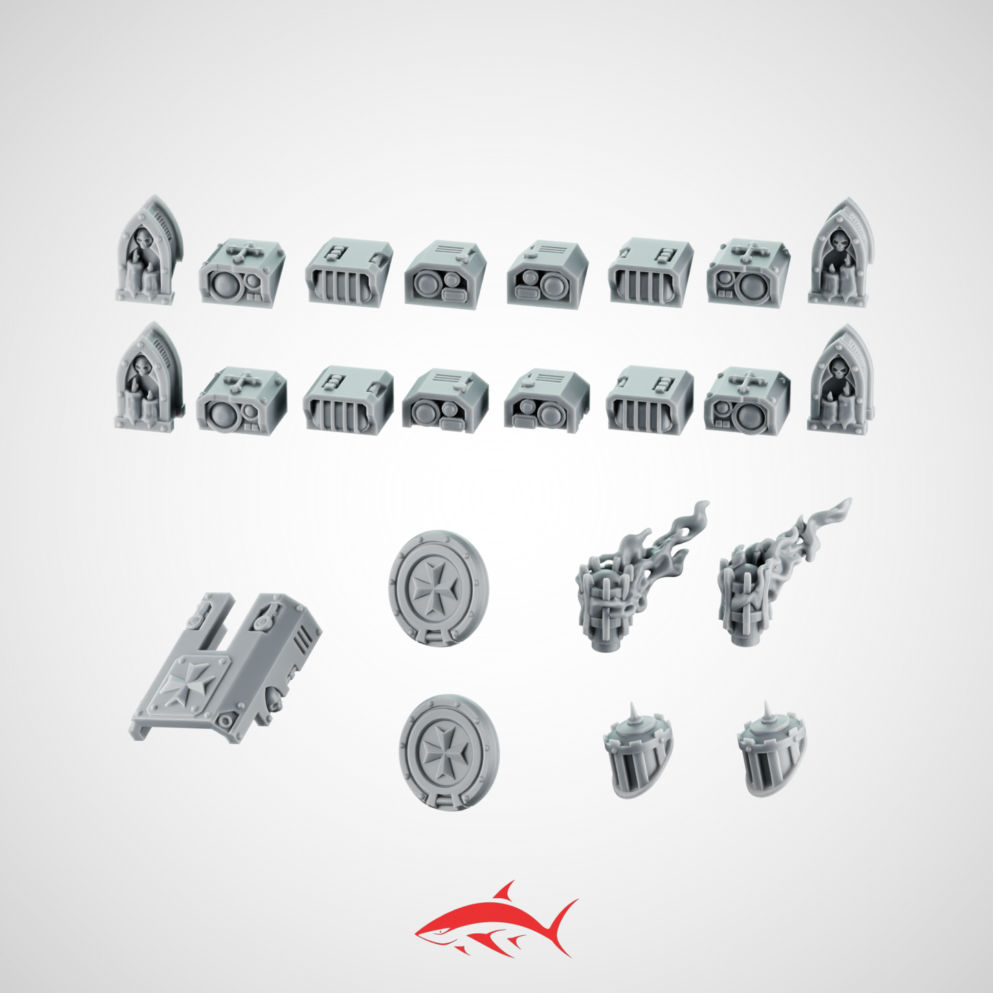 Tank Kit Greytide Black Crusader - Bits Ultra HD 14K