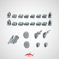Tank Kit Greytide Black Crusader - resin bit - Sharkass