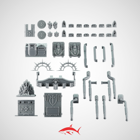 Tank Kit Greytide Black Crusader - Bits Ultra HD 14K