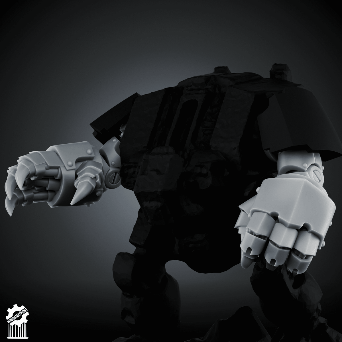 Assault Claws for Dread – Reinforced Arms & Massive Talons - resin bit - Sharkass