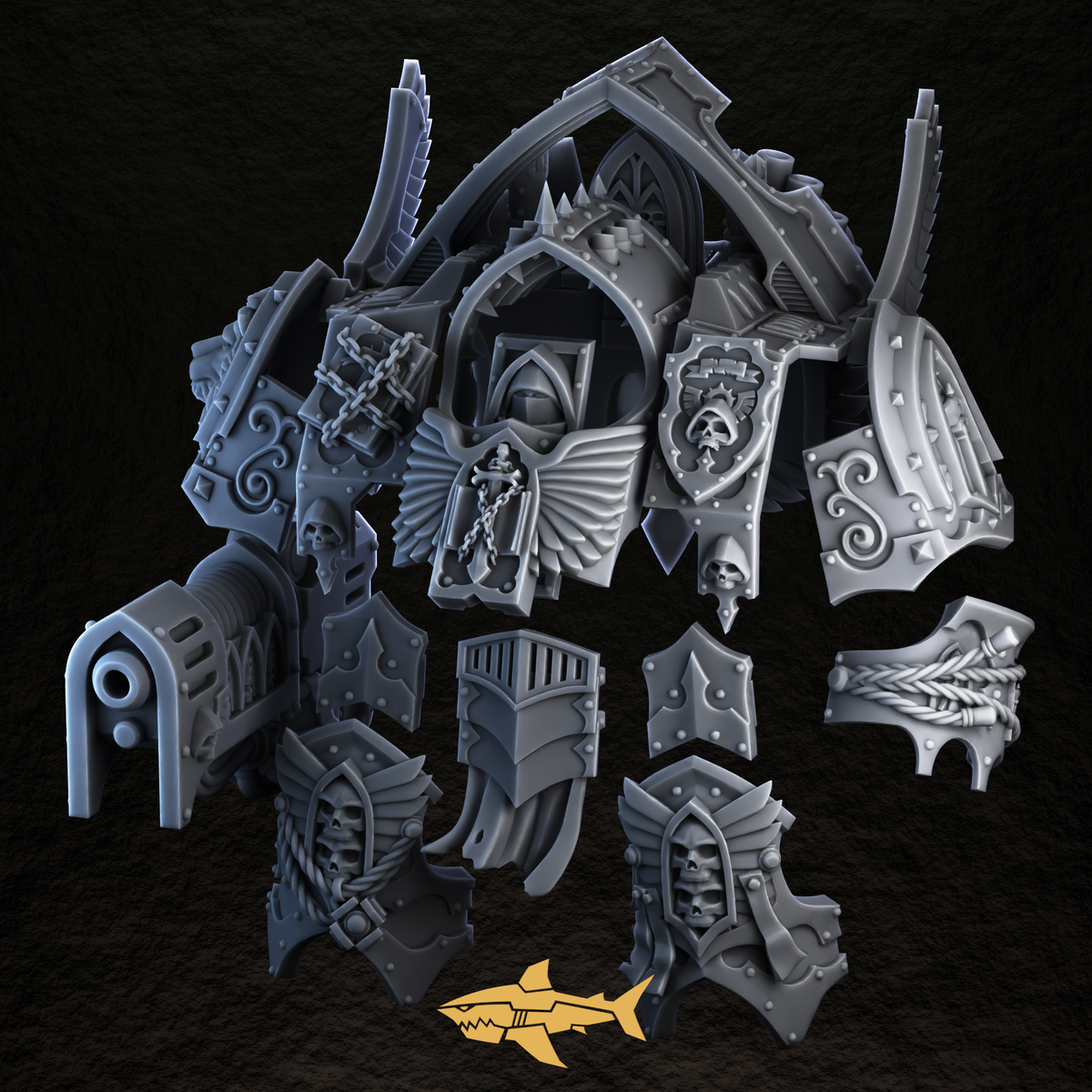 Angel of the Death Dread Kit – Lion Plates, Wings & Relic Censers