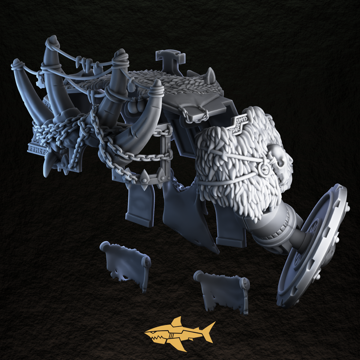 Nordic Hunters Dread Kit – Axe & Shield – view 2