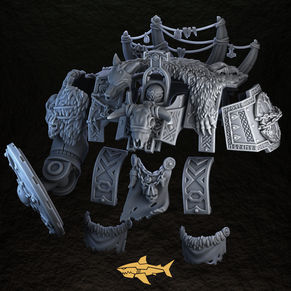 Nordic Hunters Dread Kit – Axe & Shield