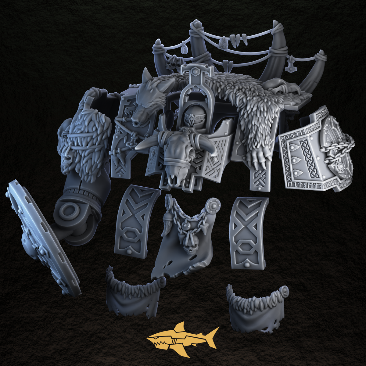 Nordic Hunters Dread Kit – Axe & Shield