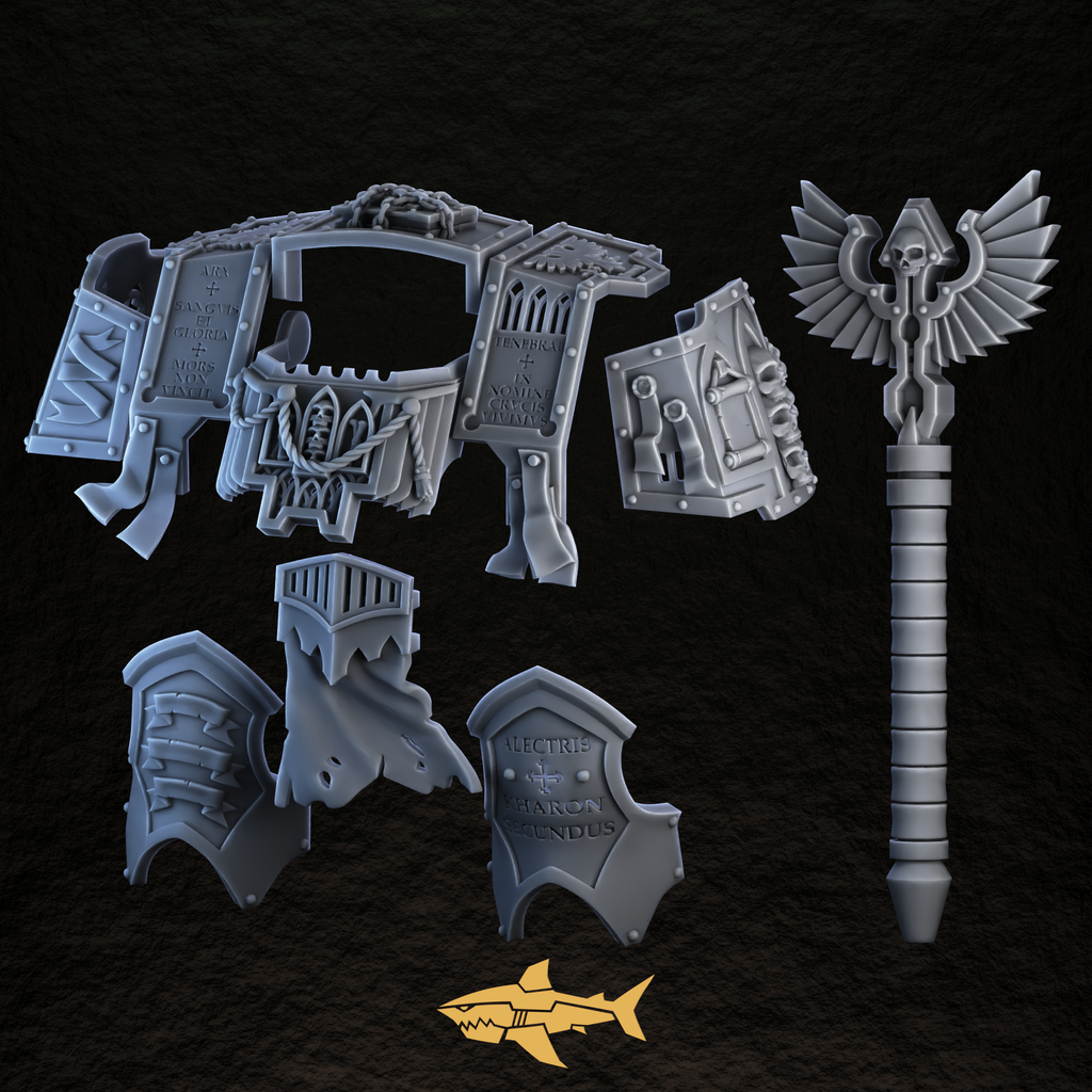 Dread Décor Kit – Engravings, Arches & Skulls – view 4