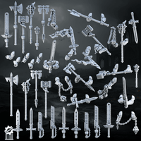 Crusader / Shadowguards melee weapon Kit – 60+ Pieces - resin bit - Sharkass