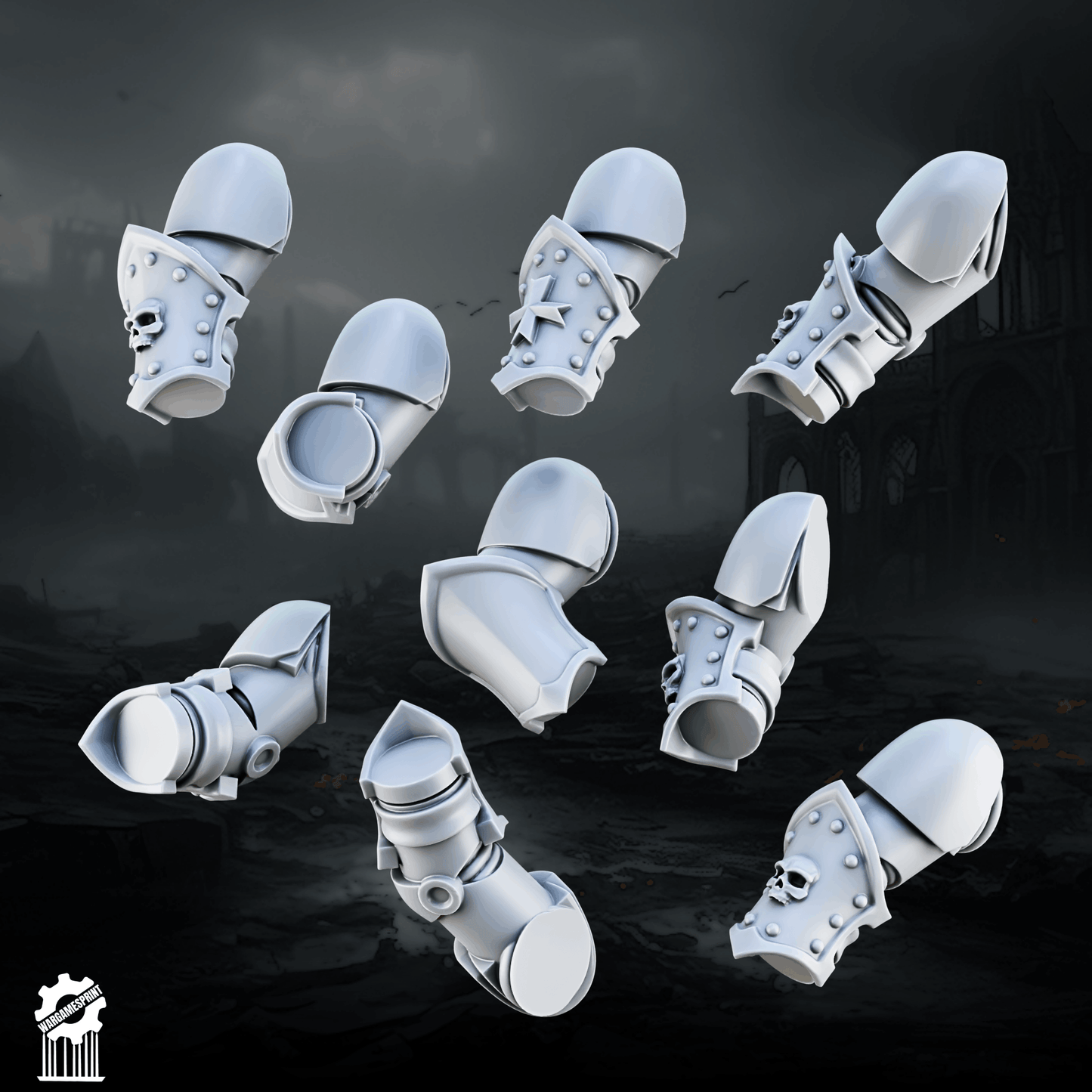 Crusader / Shadowguards melee weapon Kit – 60+ Pieces [Supported]