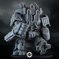 Kolga Battle Walker with Shadowguard Kit STL render 2