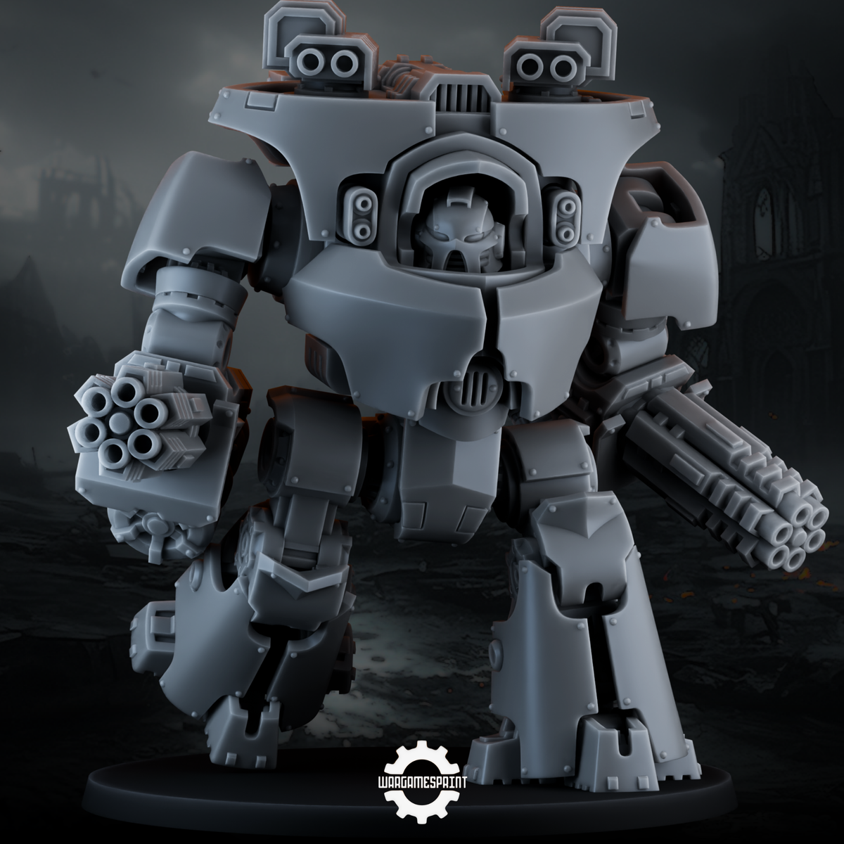 Kolga Battle Walker STL render 1