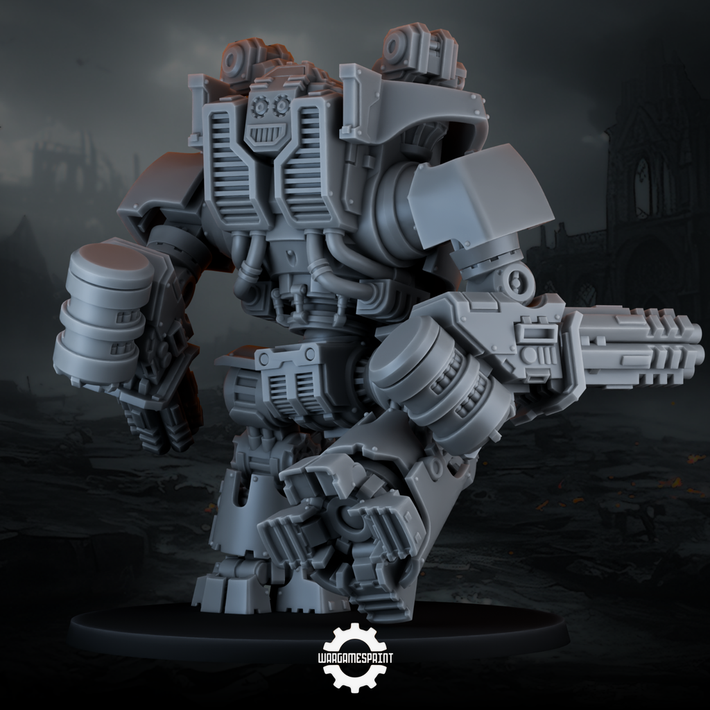 Kolga Battle Walker STL render 2