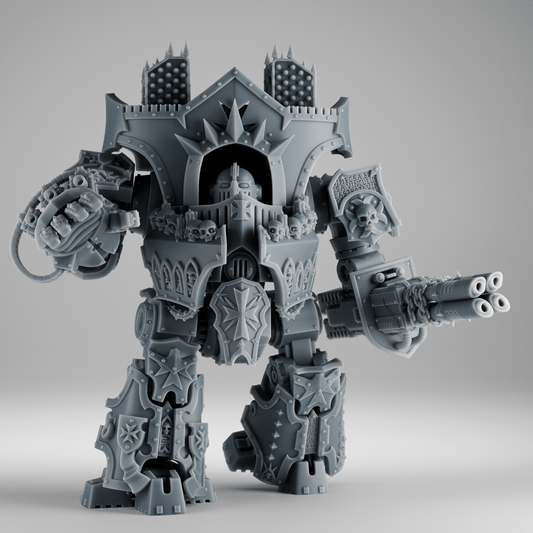 Kolga BT Crusader Mecha – Dread-Sized Gothic War Engine – 32mm Grimdark [Sharkass Exclusive]