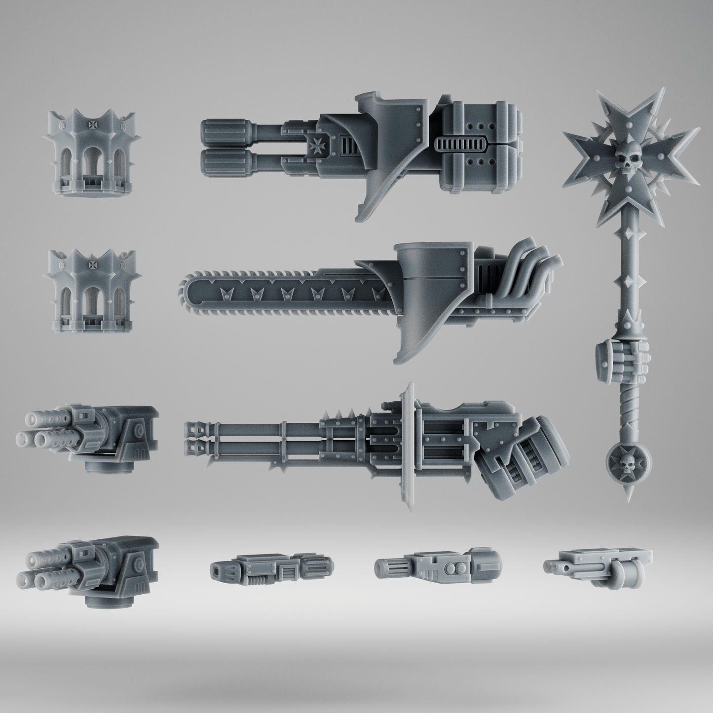Kolga BT Crusader Mecha – Dread-Sized Gothic War Engine – 32mm Grimdark [Sharkass Exclusive]
