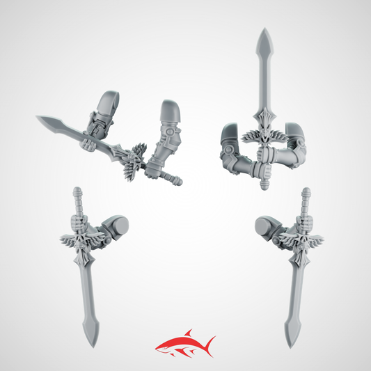 Sword Angel of the Death Heroic Poses Greytide - Bits Ultra HD 14K