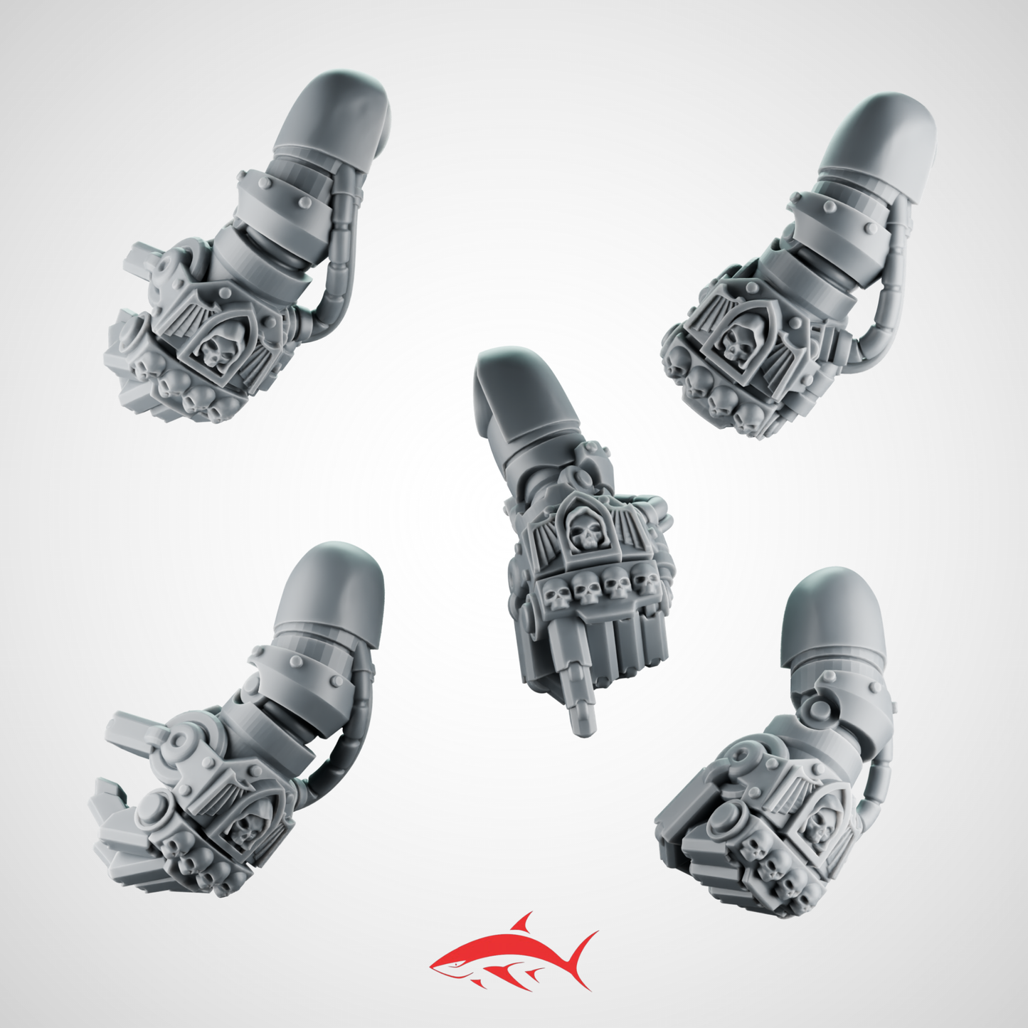 Powerfist SET 1 Angel of the Death Greytide - Bits Ultra HD 14K