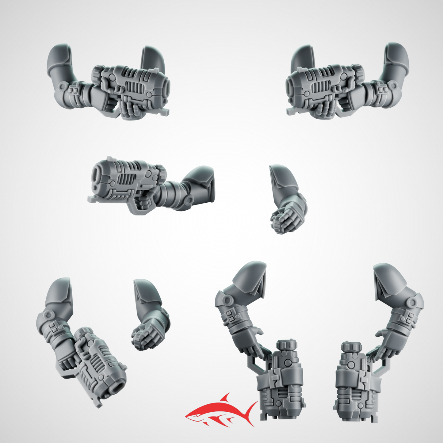 Plasma Guns Poses Generic SET3 - Bits Ultra HD 14K