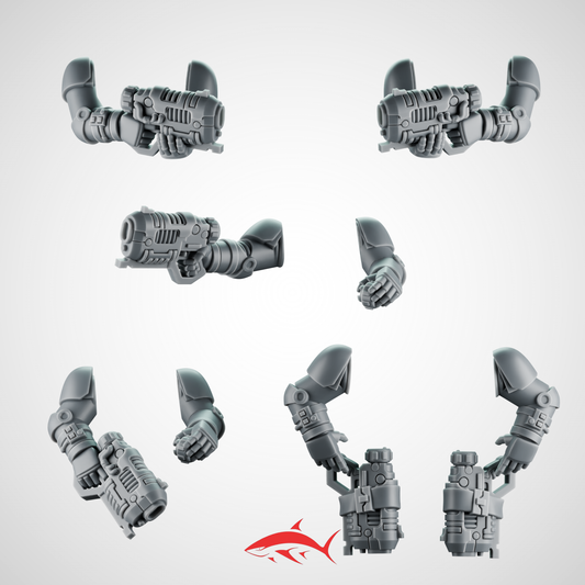 Plasma Guns Poses Generic SET3 - Bits Ultra HD 14K