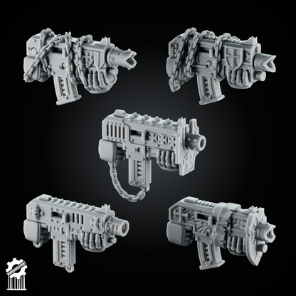 SET 1 - Crusader blaster – Gothic Sci-Fi Bits [Supported]