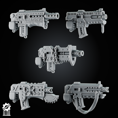 SET 2 - Crusader blaster – Gothic Sci-Fi Bits [Supported]