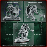 Shadowguards Riders – Mecha Cavalry Kit (Part 1) – Rider Parts + Magnet Options - resin bit - Sharkass