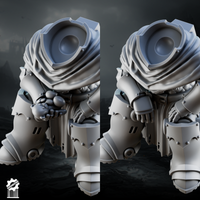 Shadowguard Bodies Set 2 STL – gothic armored bodies, kitbash-ready
