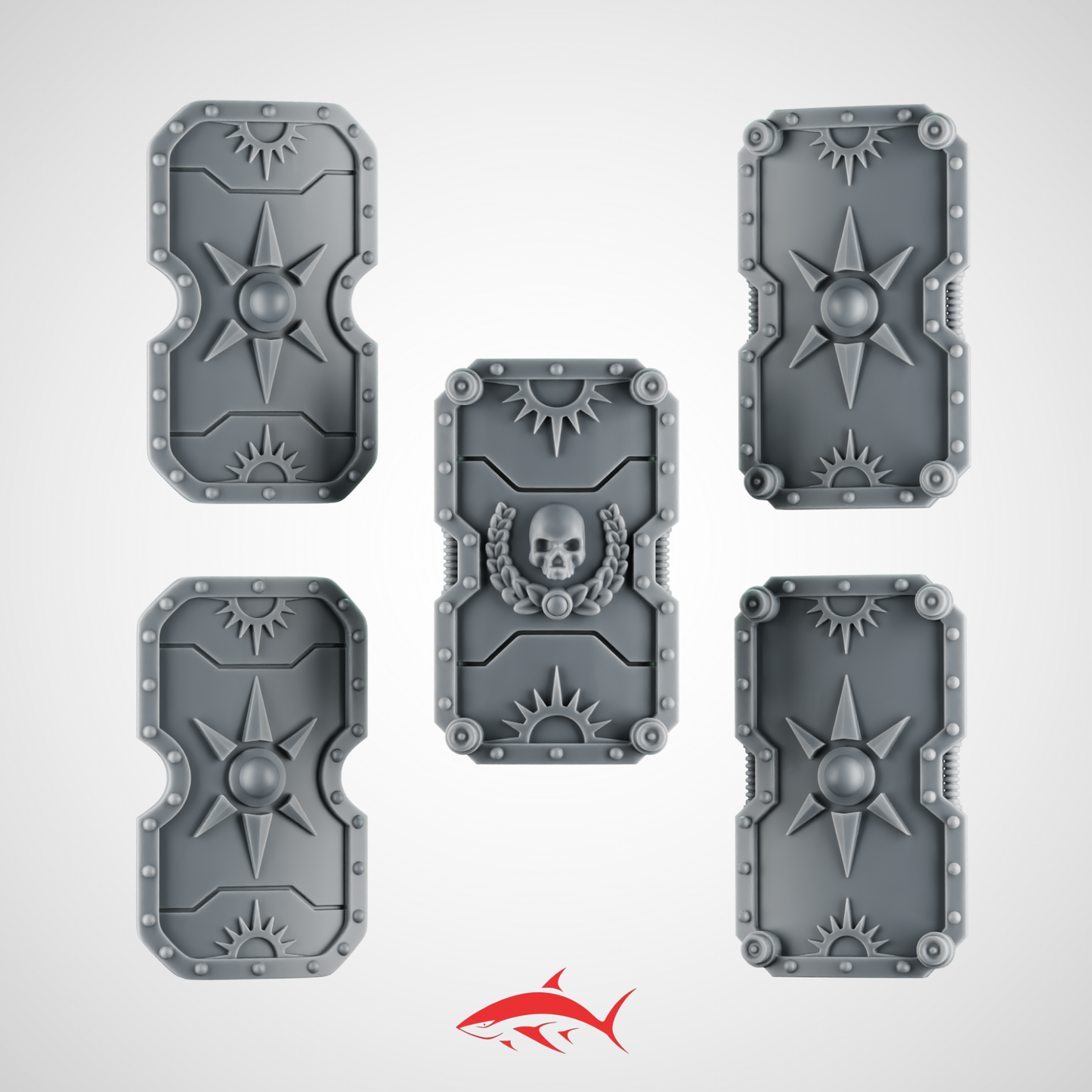 Shield SET 4 Angel of the Death Greytide - Bits Ultra HD 14K