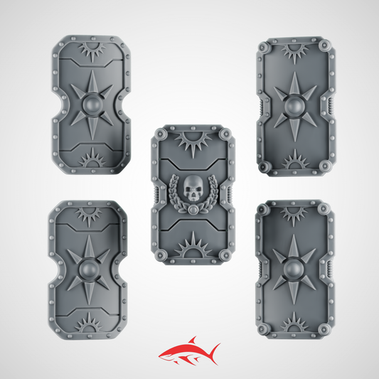 Shield SET 4 Angel of the Death Greytide - Bits Ultra HD 14K