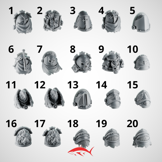 Bundle Pads Black crusader and Angel of the Death Greytide - Bits Ultra HD 14K