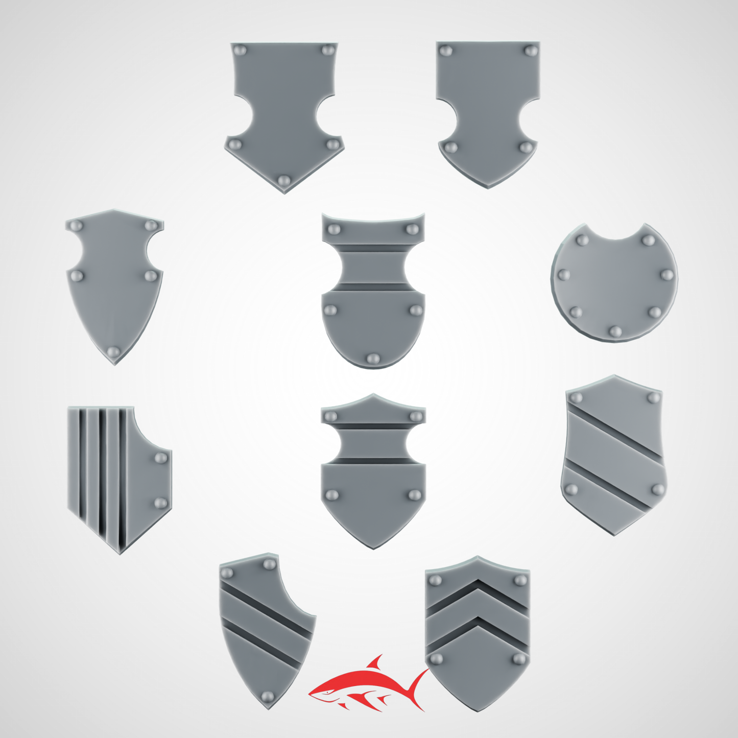Generic Shoulder Shield Greytide - Bits Ultra HD 14K